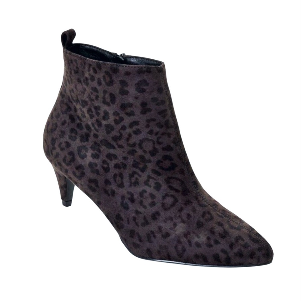 GC Leopard Print Ankle Booties Size 7.5